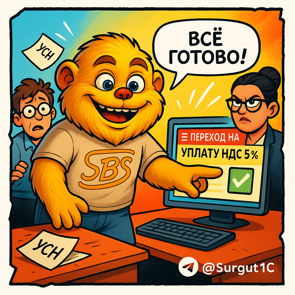 Как перейти на уплату НДС в "1С:Бухгалтерии 8" и не потерять прибыль: пошаговое руководство для плательщиков УСН в 2026 году