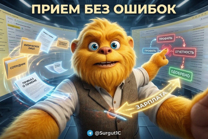 Как правильно оформить прием сотрудника в 1С:ЗУП 3.1: пошаговое руководство для бизнеса, чтобы избежать штрафов и ошибок в отчетах