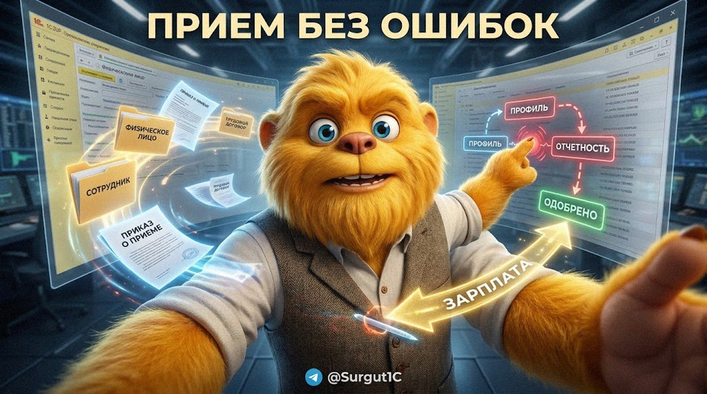 Как правильно оформить прием сотрудника в 1С:ЗУП 3.1: пошаговое руководство для бизнеса, чтобы избежать штрафов и ошибок в отчетах