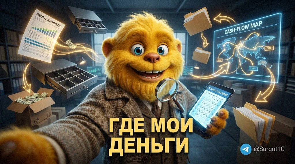 Деньги и касса в 1С:УНФ: как управленческий учет спасает ваш бизнес от кассовых разрывов и упущенной прибыли