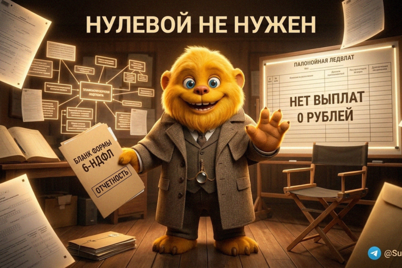 Нужно ли сдавать 6-НДФЛ без выплат? Разбираемся в нюансах отчетности для налоговых агентов