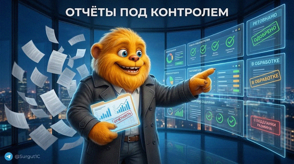 Как 1С:Фреш преобразит вашу отчетность: простота, безопасность и выход из стресса в бухгалтерии