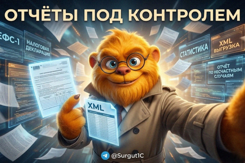 Новые изменения в 1C:Бухгалтерия 8.3: Обновления регламентированной отчетности и выгрузки 2026 года