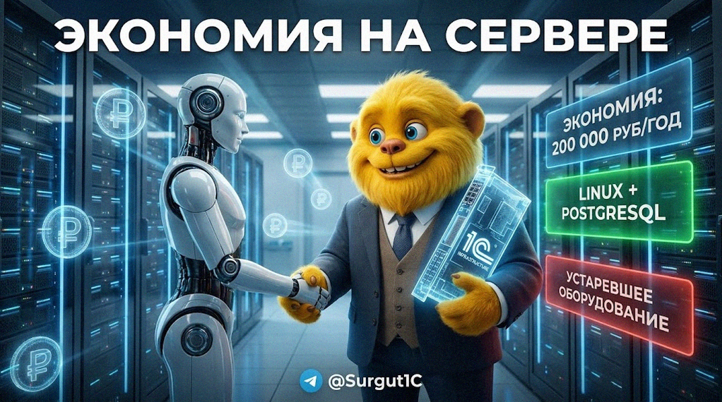 Как сэкономить 200 000 рублей в год на 1С: Практические советы по оптимизации серверов и лицензий для бизнеса