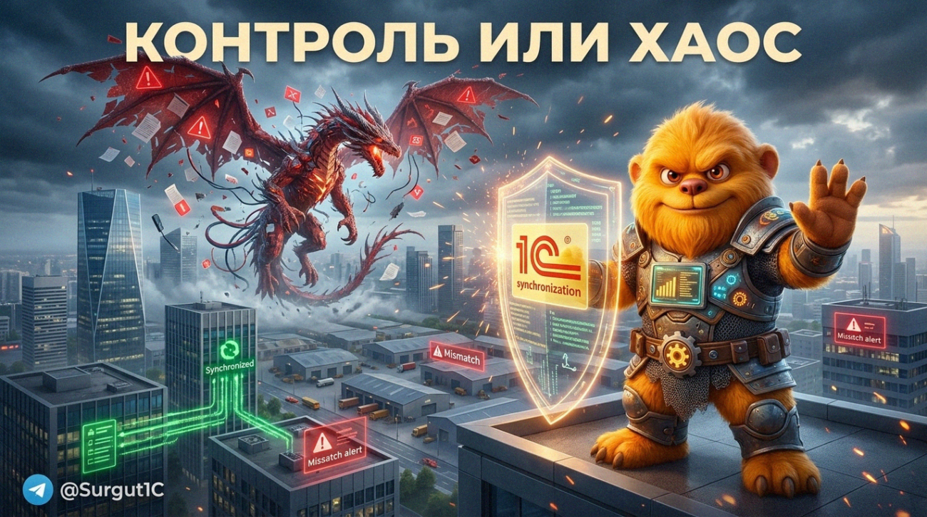 Контроль данных между базами 1С: как избежать ошибок и сэкономить деньги на синхронизации