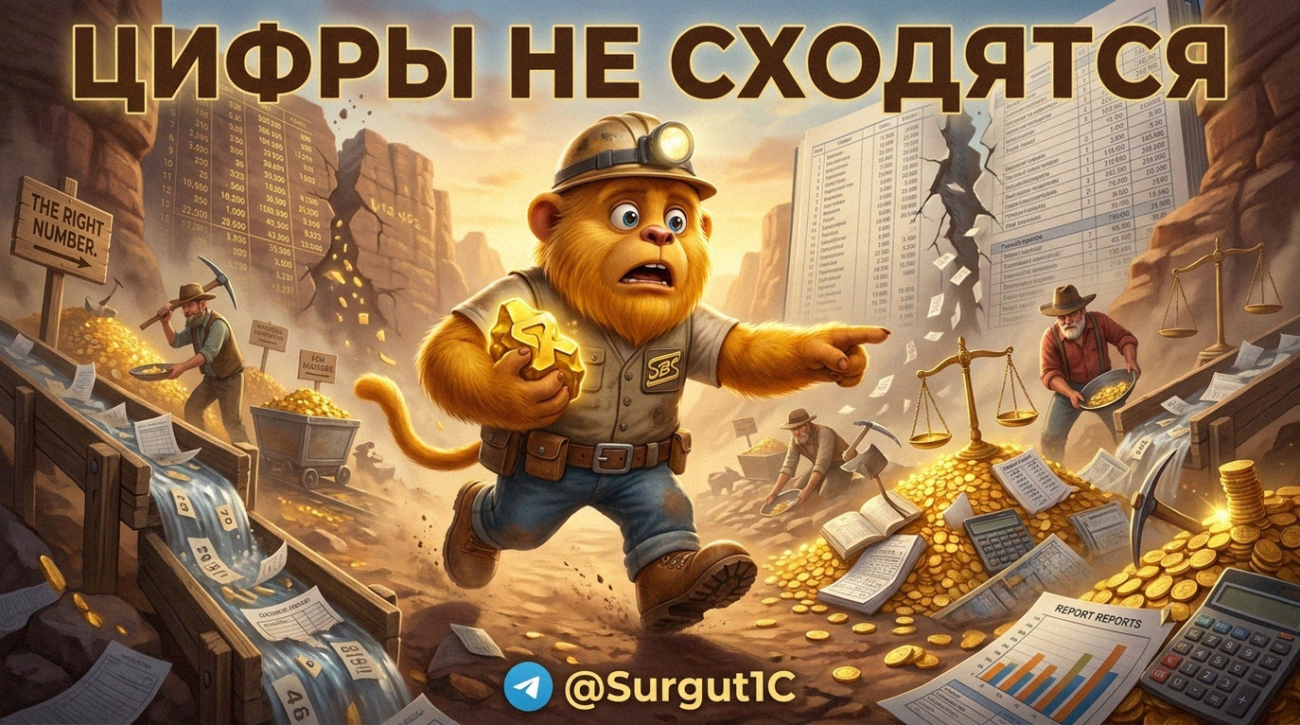 Почему 1С показывает разные данные — как разобраться в расхождениях и не потерять время на поиски "ошибки", которой нет