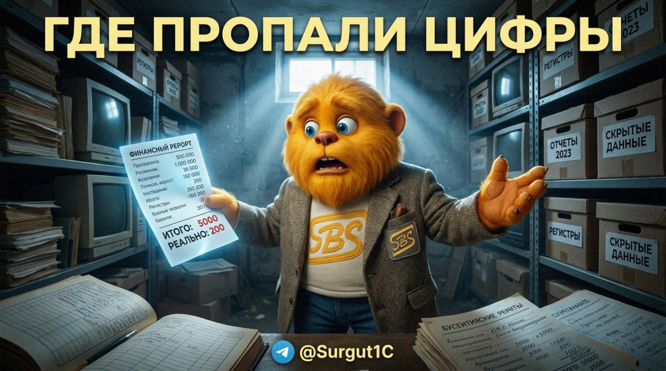 Когда 1С показывает разные цифры: как разобраться в расхождениях и не потерять контроль над данными