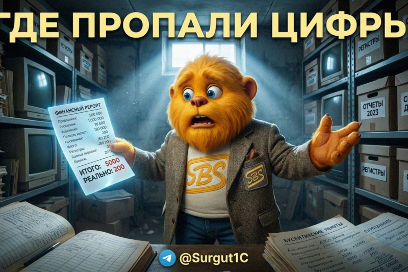 Когда 1С показывает разные цифры: как разобраться в расхождениях и не потерять контроль над данными