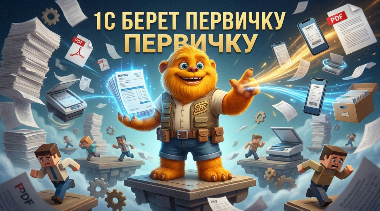 Освободите бухгалтерию от рутинной работы: как 1С:Распознавание документов ускоряет документооборот и снижает ошибки