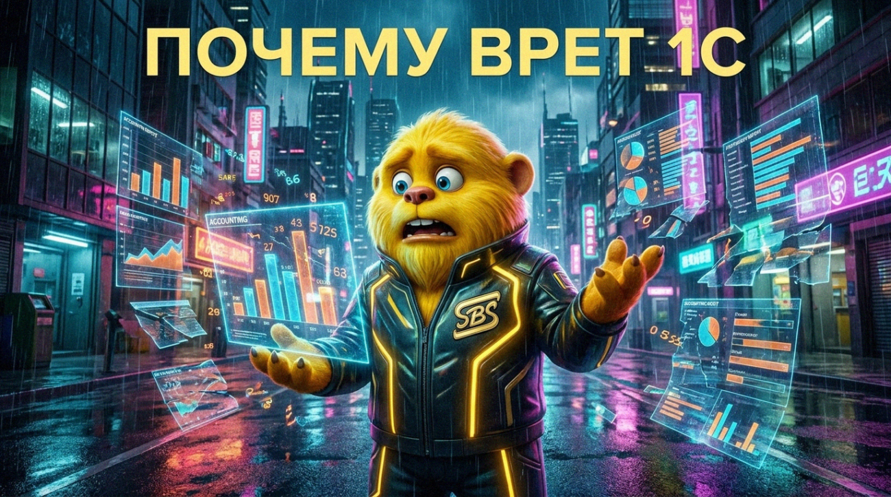 Почему ваш отчет в 1С не совпадает с реальностью и как это исправить?