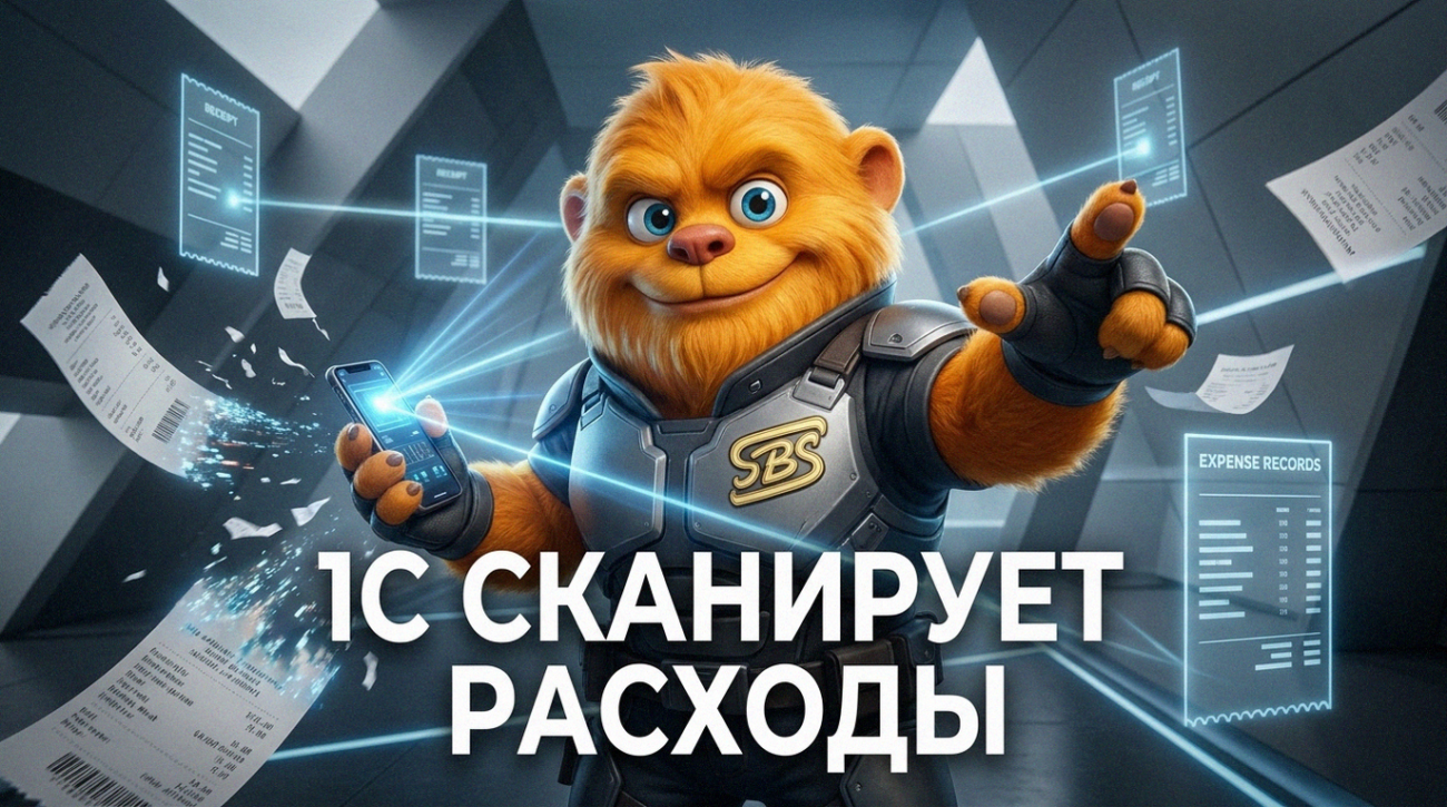 Ускорьте работу бухгалтерии и избавьтесь от рутины с 1С:Сканер чеков — ваш надежный помощник в учете расходов!