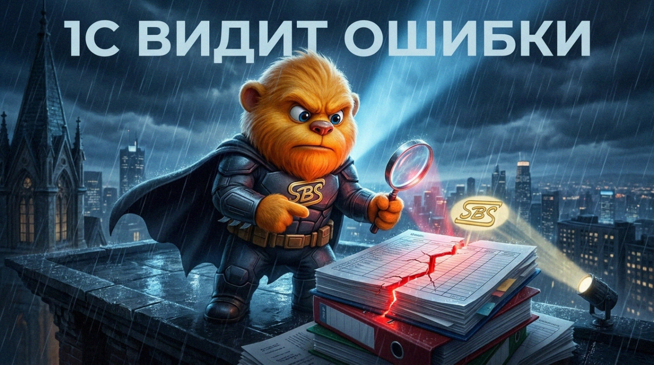 1С: ваш надежный партнер в обнаружении ошибок учёта до требований ФНС