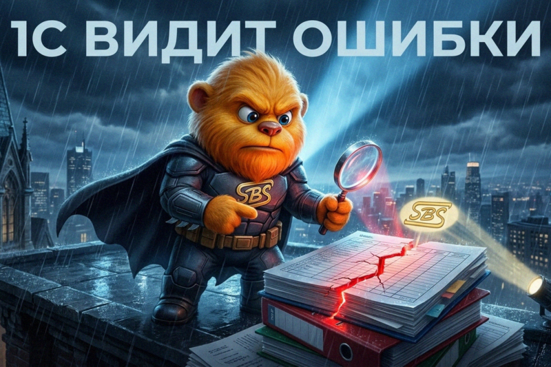 1С: ваш надежный партнер в обнаружении ошибок учёта до требований ФНС